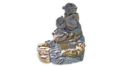 dekorační kašna z kamene